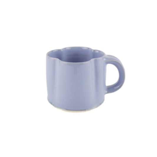 Fluted Coffee Mug - Chambray