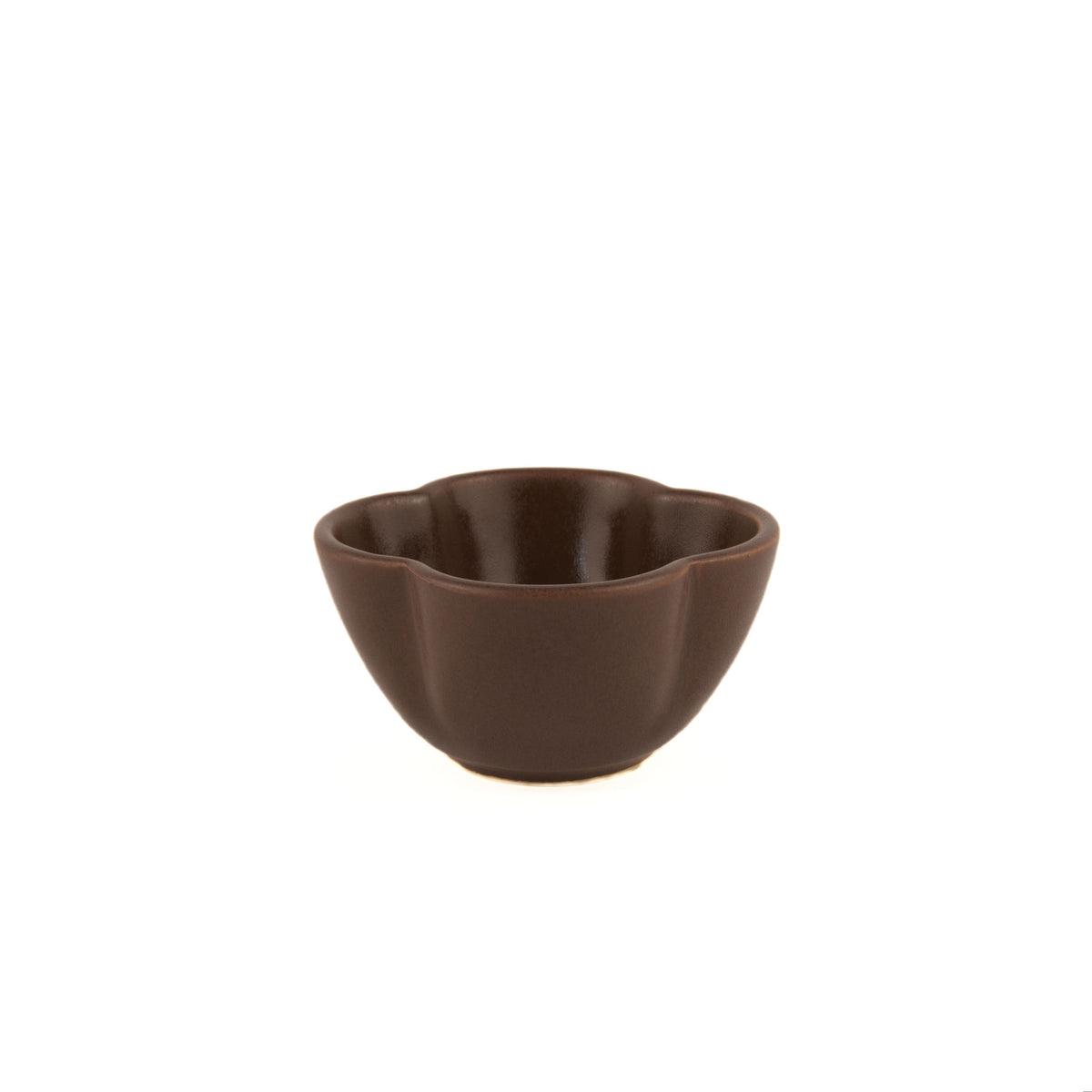 Fluted Demitasse - Chestnut