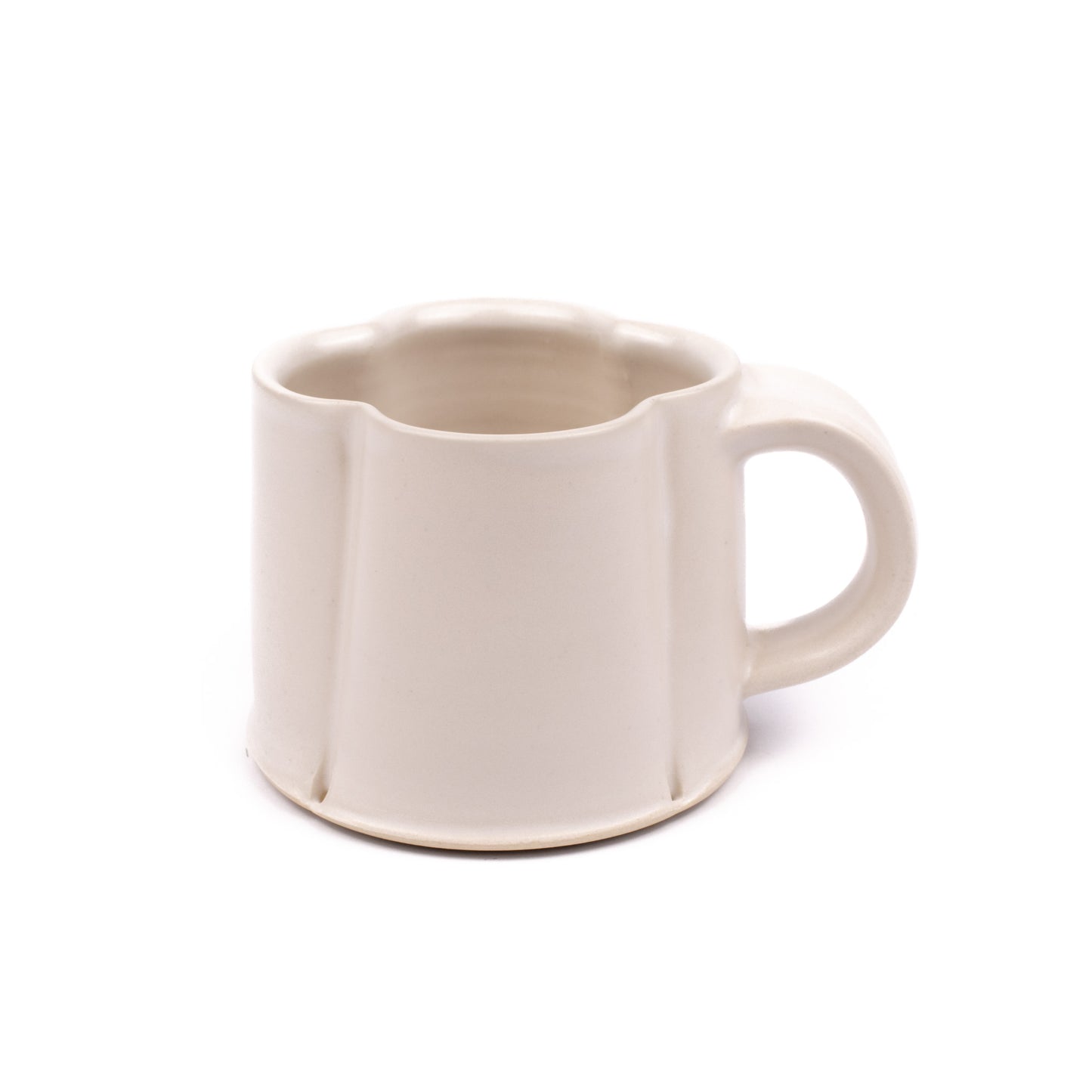 Fluted Coffee Mug